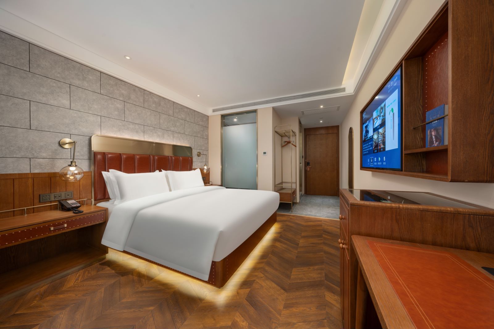 啡凡海景大床房（投屏+侧面看海）