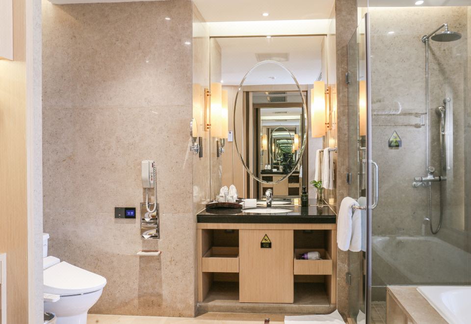 豪華園景露臺大床房（B區）