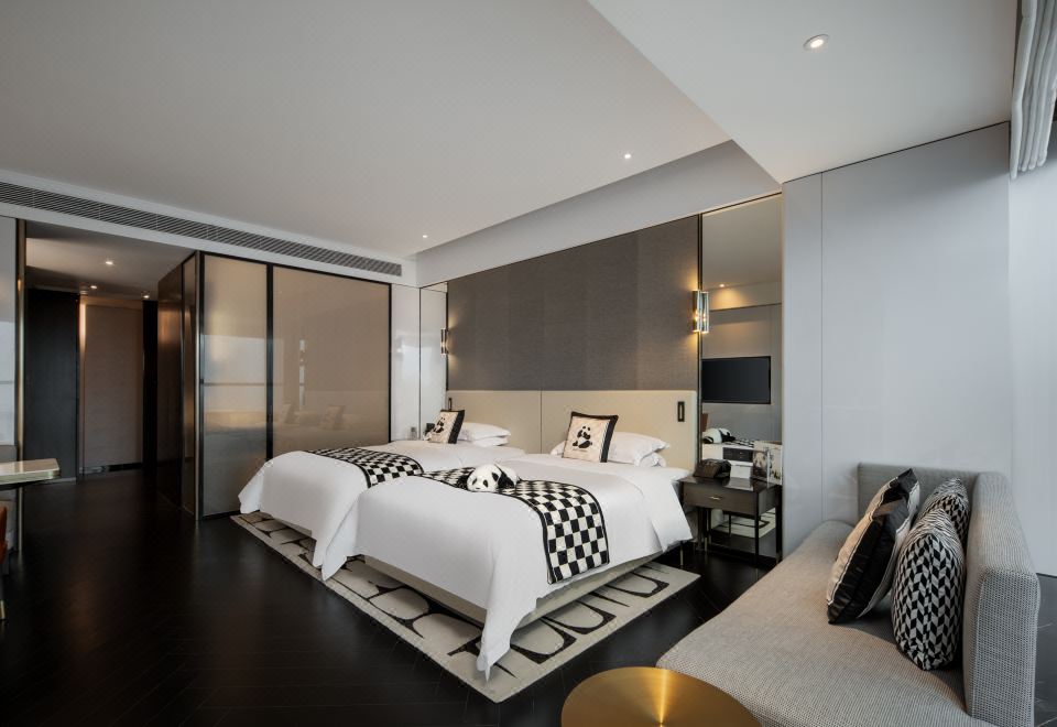 The Langbo Chengdu, in The Unbound Collection by HyattPanda Themed Family Friendly Room (2 Beds)