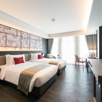 豪華雙床房 華美達廣場溫德姆優惠