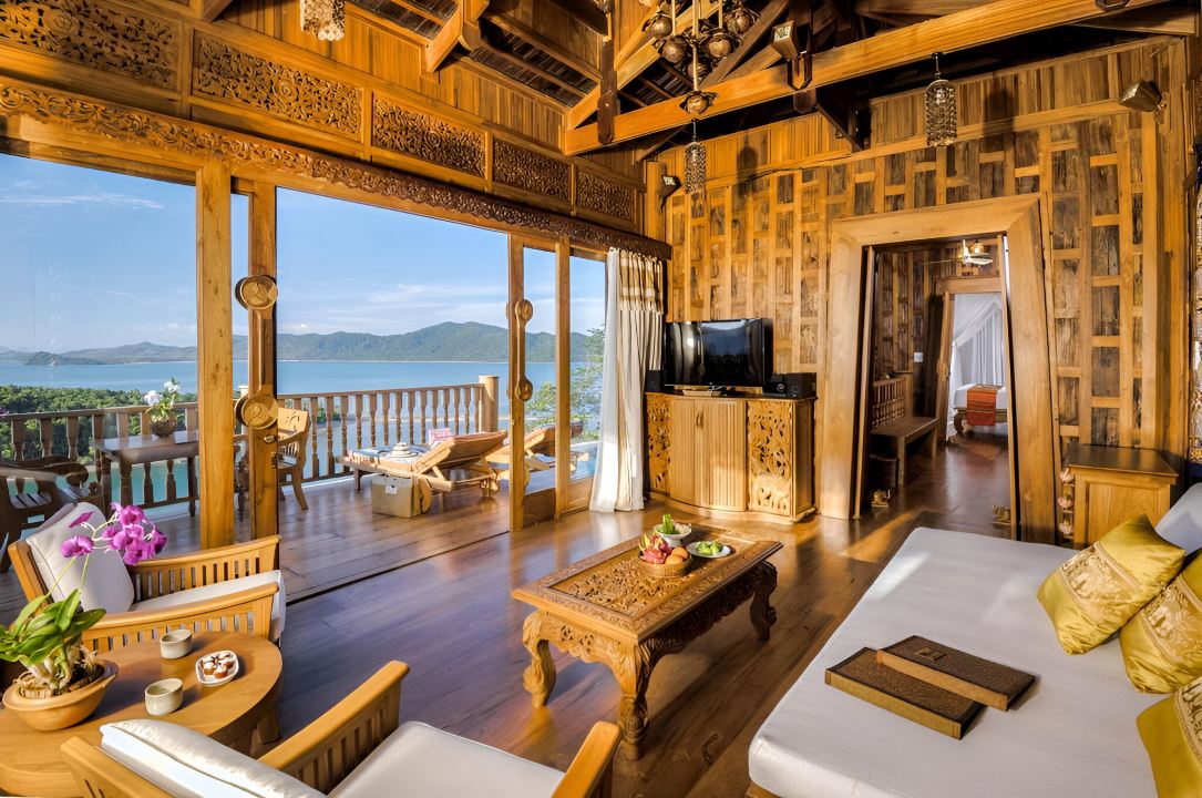 家庭两卧室海景泳池别墅