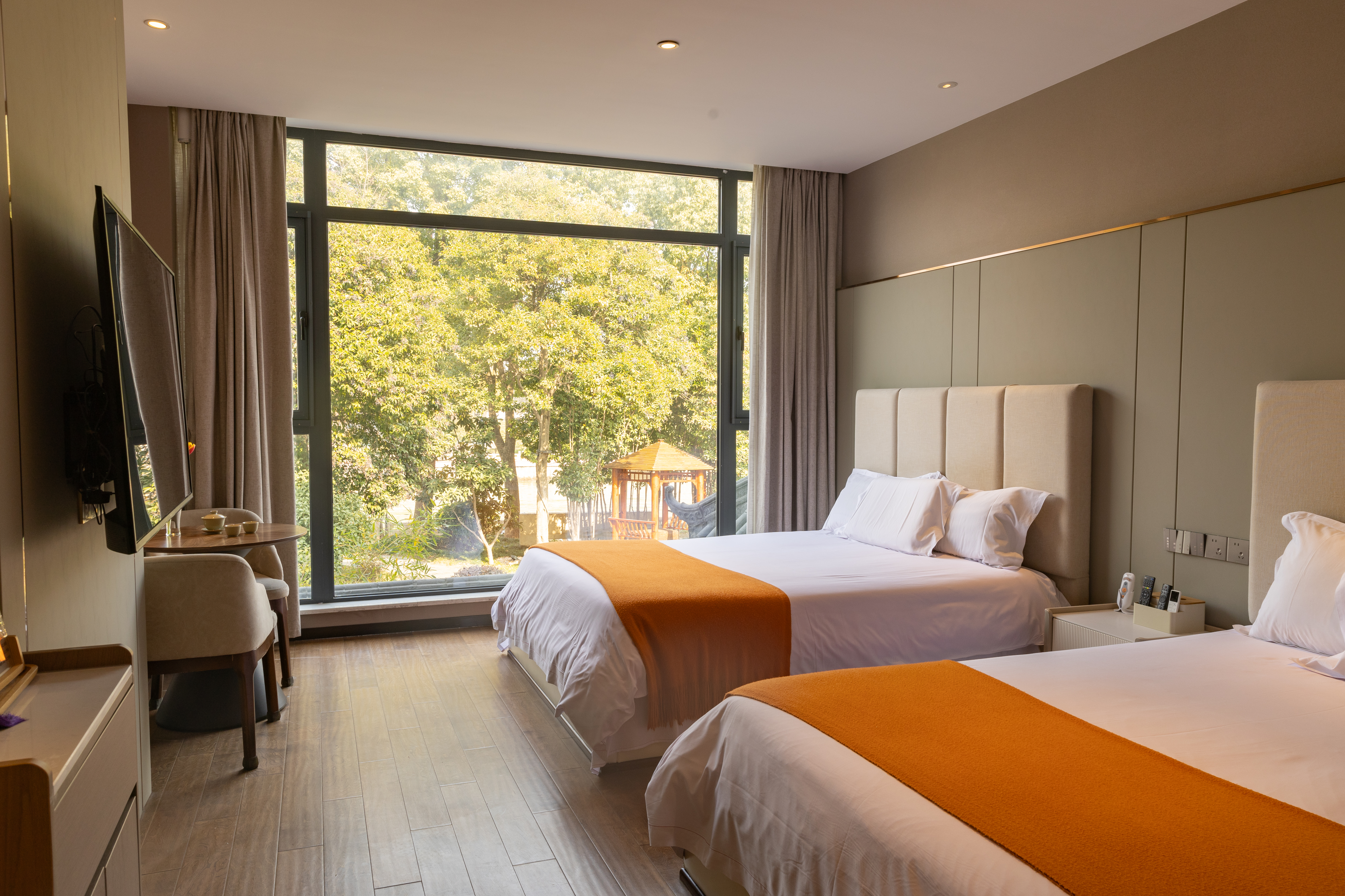 悅色·古運河風光·景觀雙床房