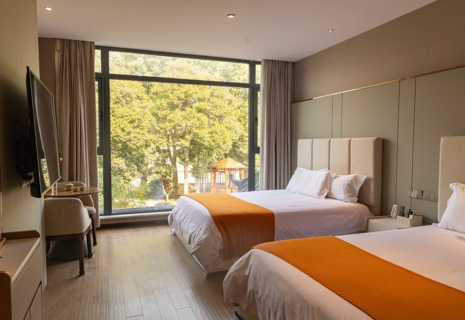 悦色·古运河风光·景观双床房