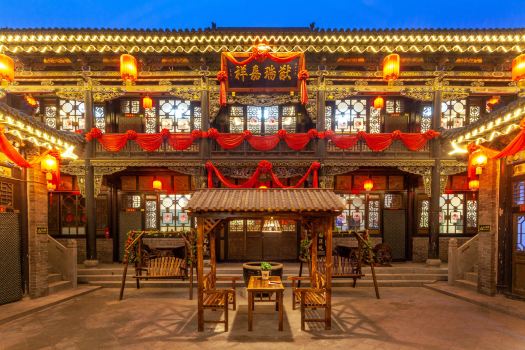 Juxiange Inn（in Pingyao Ancient City scenic spot）