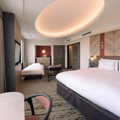 俱樂部房帶雙人床和梳化床（22層及其以上，42㎡）禁菸 札幌王子飯店優惠