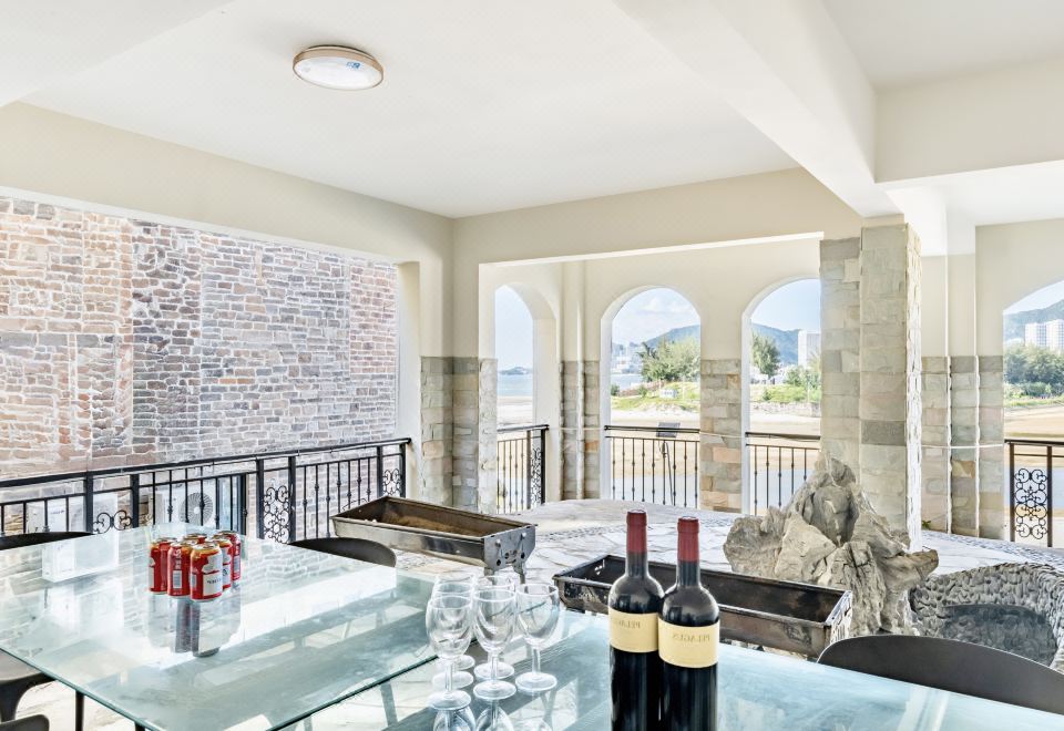 【一线海景】云来海·四房沙滩别墅+KTV+烧烤+自动麻将