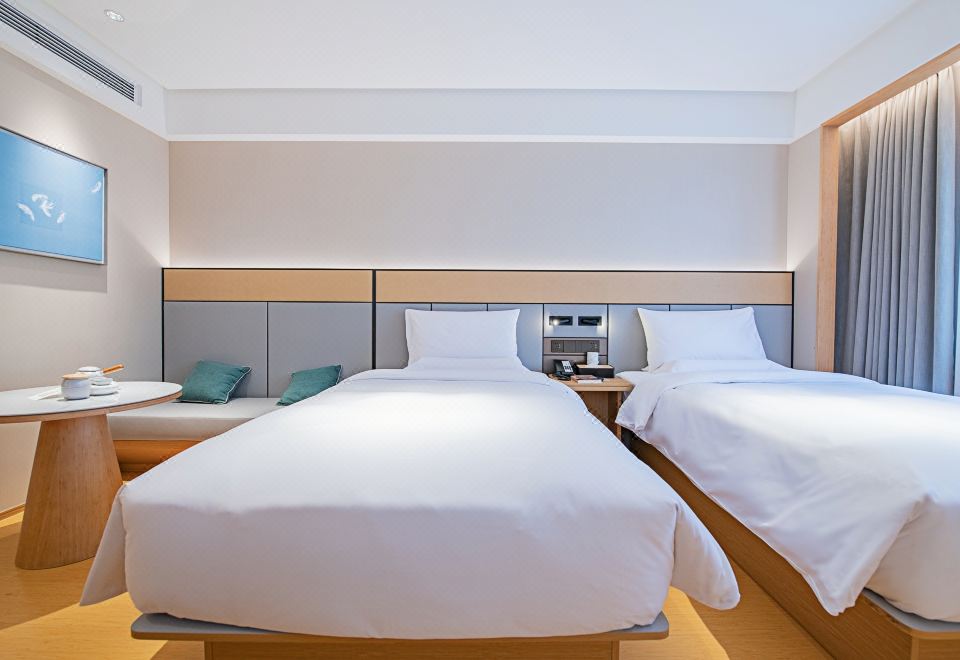 双床房（智能电视投屏+闹中取静 +浴淋顶喷）