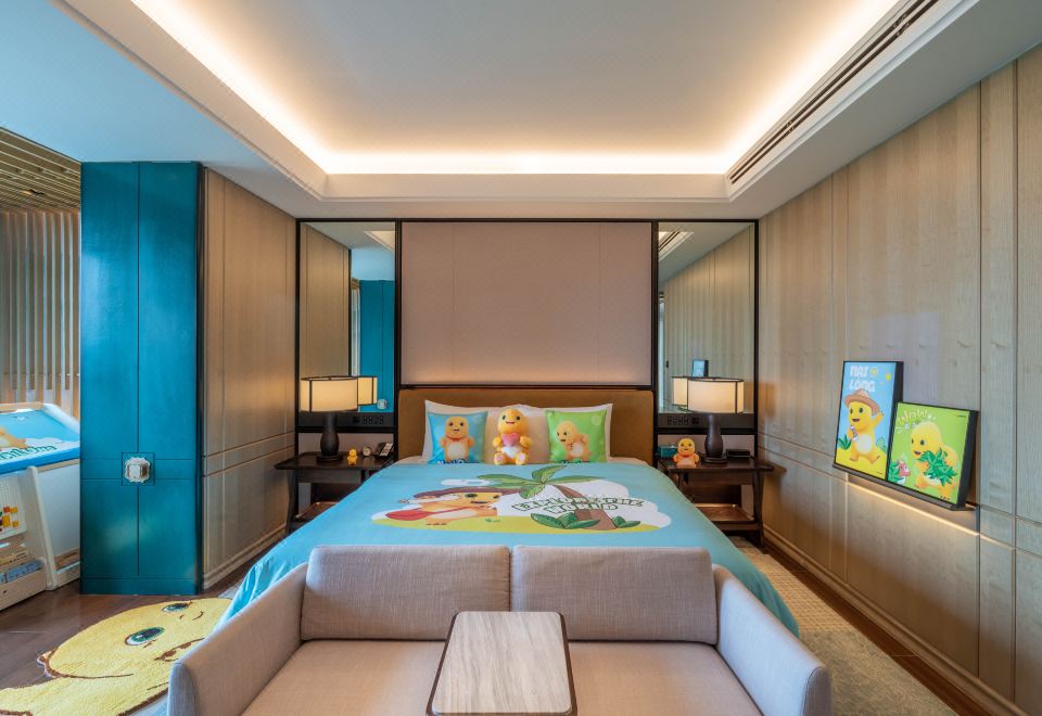 奶龙亲子主题湖景套房