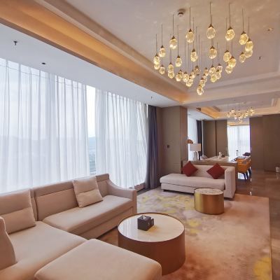 宜尊套房【160㎡頂奢空間+會客廳+180°景觀+Minibar】 廣州鈞明歡樂世界宜尚PLUS飯店優惠