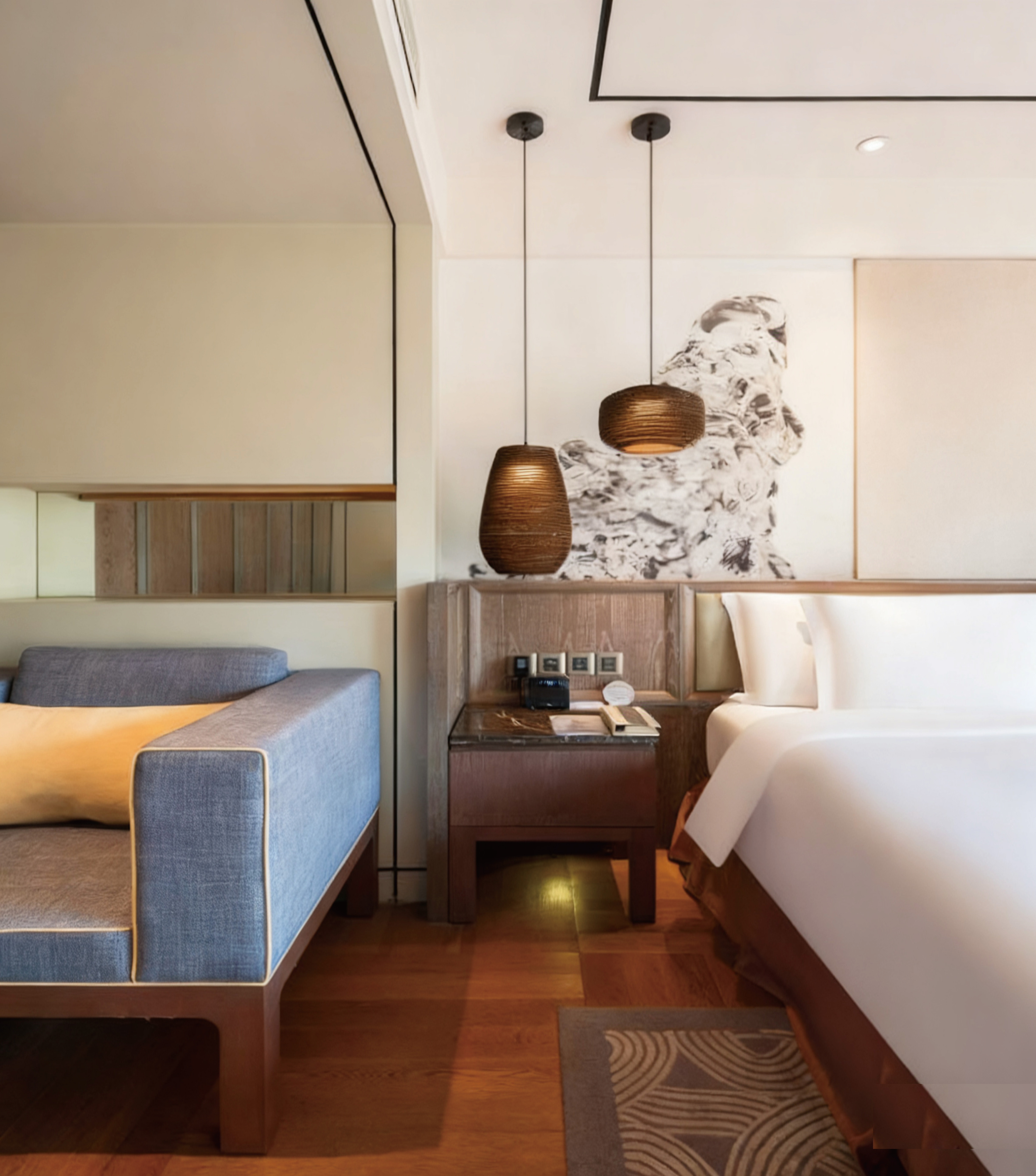 园景汤屋丨大床房