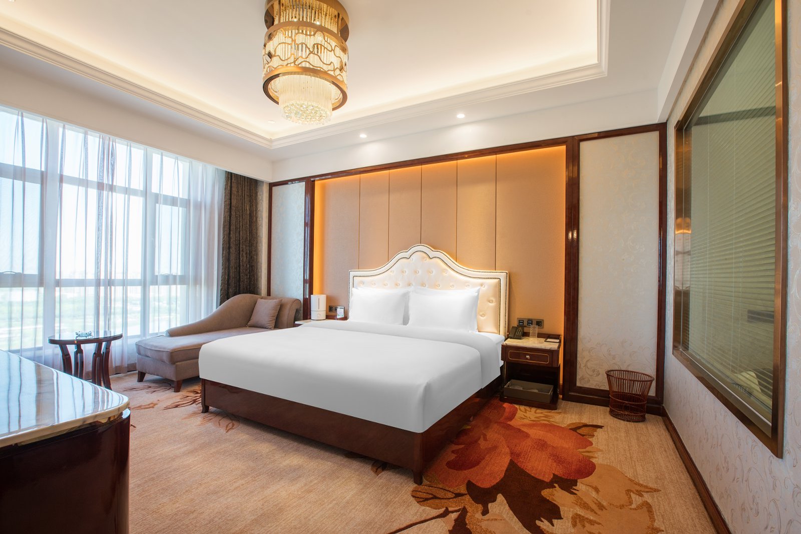 CEO行政套房︱临园风景+舒适睡眠