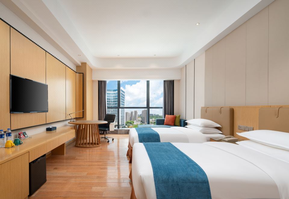 豪华城景双床房（小冰箱）