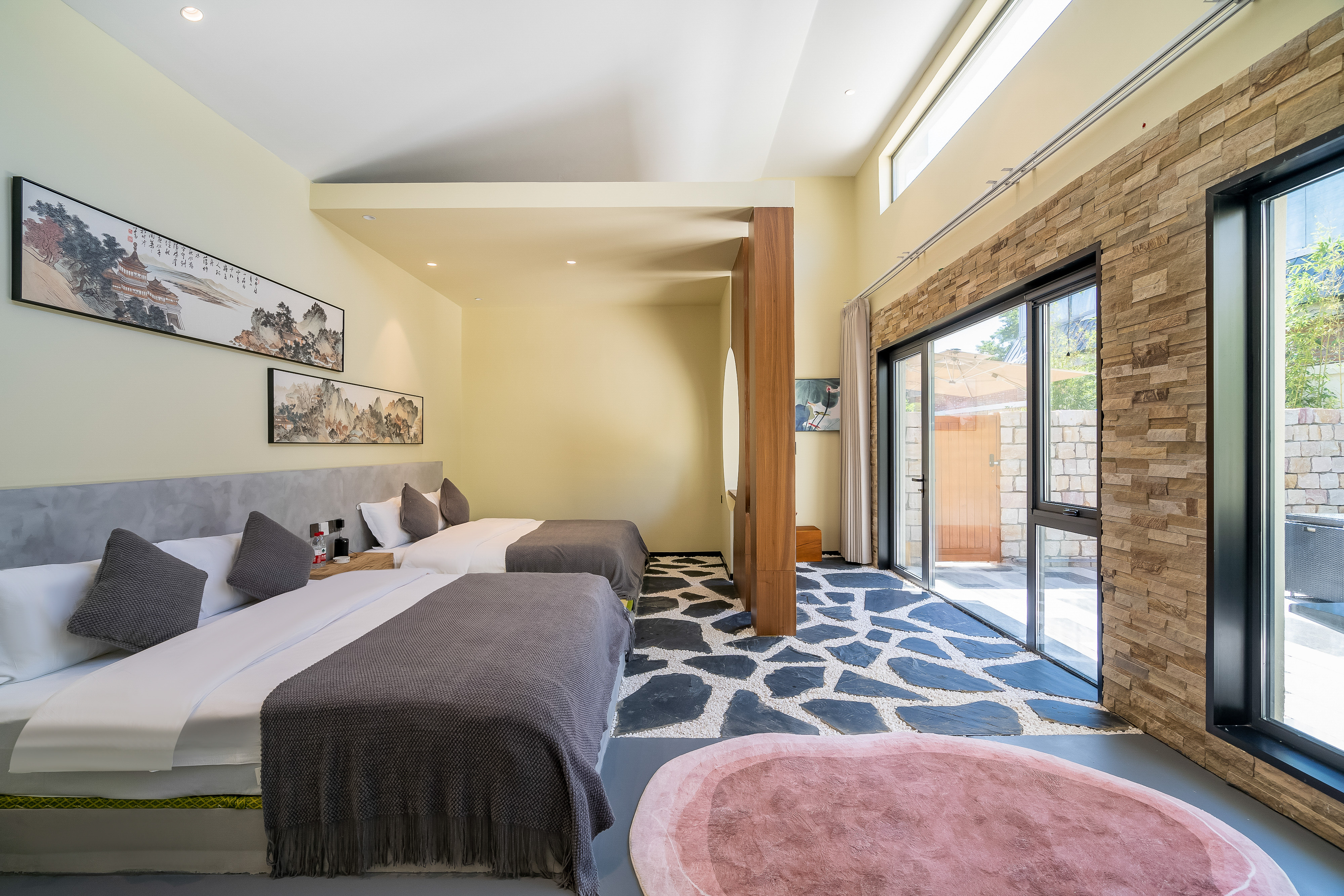 Yishan I Shi Homestay (Jim Paradise)沐云丨亲子双床房（独立小院+浴缸+可烧烤+智能客控）