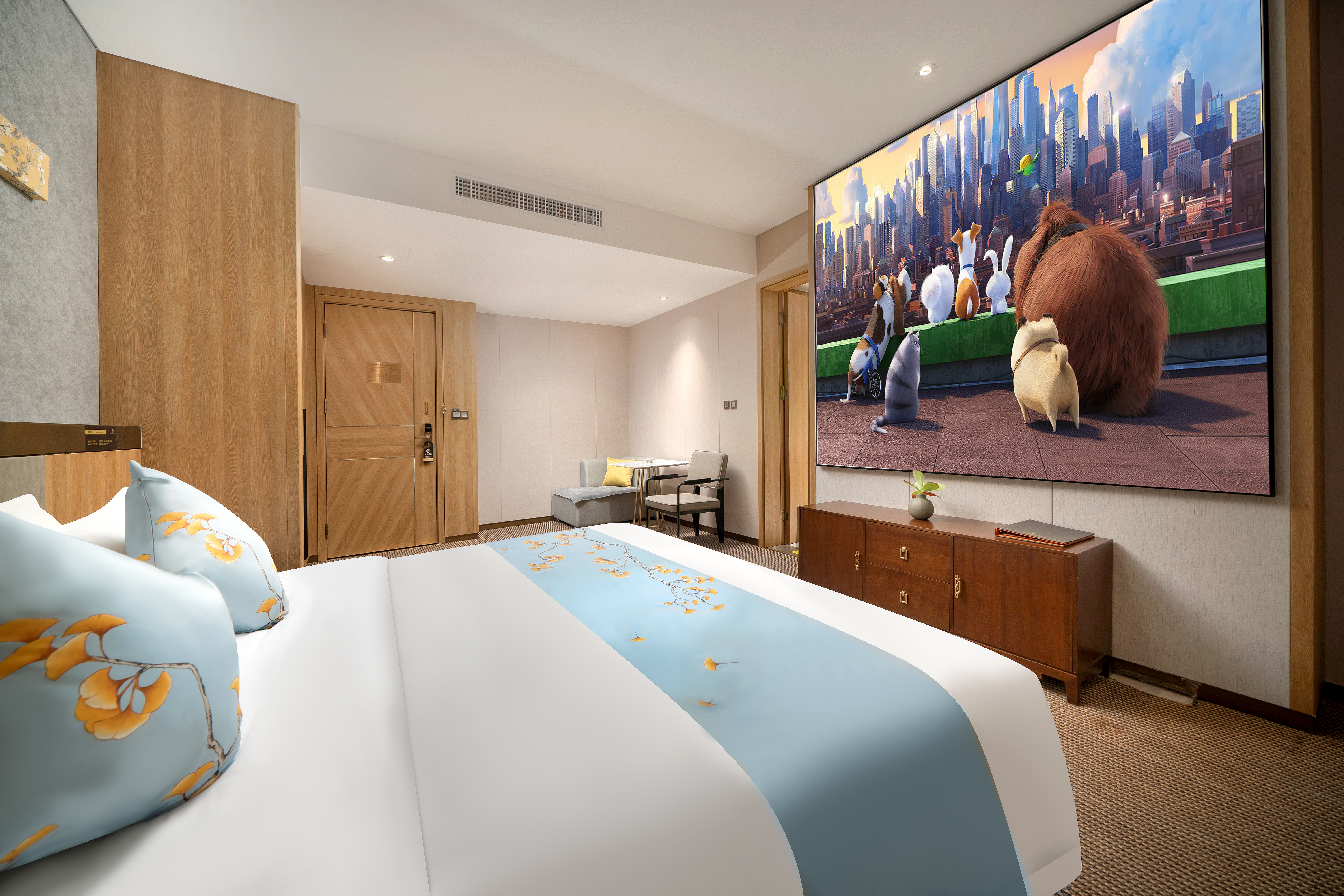 100寸沉浸式巨幕影音大床房·加湿器