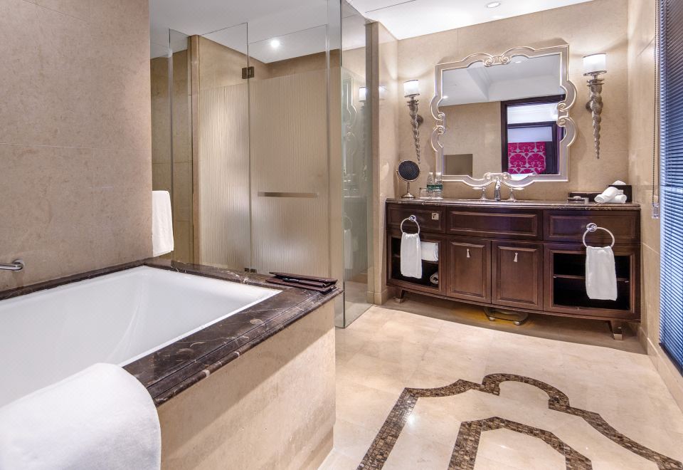 摩登阳台双床房