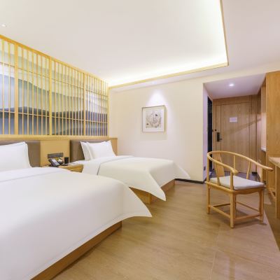 漫悅賦·影音雙床房〡金可兒舒睡床品+超清觀影 烏魯木齊頤中園飯店（紅山人民公園店）優惠