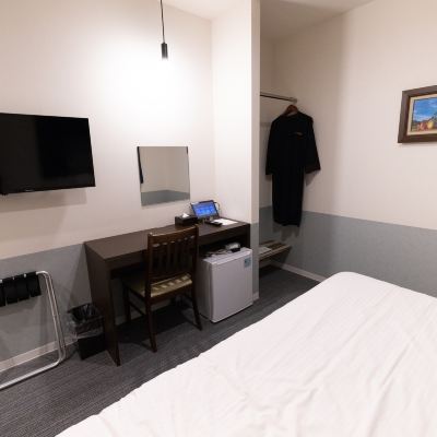 【禁煙】1ベッド：セミダブル（11平米／幅122cm） ホテルたいよう農園　二番町 クーポン