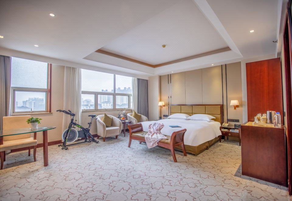 智能行政运动大床房（小度音箱+助眠床垫）