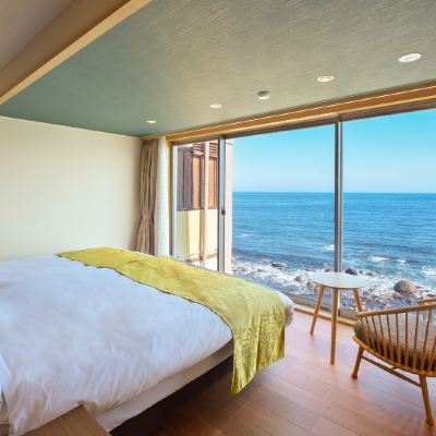 【リニューアル準特別室露天付ツイン　碧空】※禁煙 稲取東海ホテル湯苑 クーポン