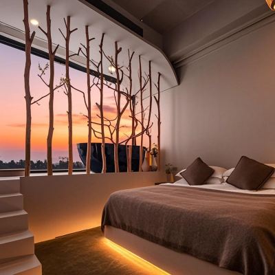 北歐loft浴缸房 Rs飯店（杭州蕭山機場店）優惠