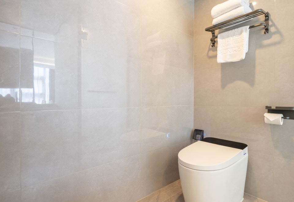 臻選雙床房A（智能客控+全景高層落地窗+小冰箱）