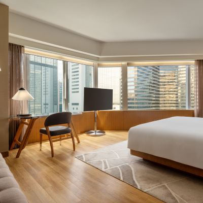 花園景觀大型特大床客房 香港萬麗海景酒店優惠