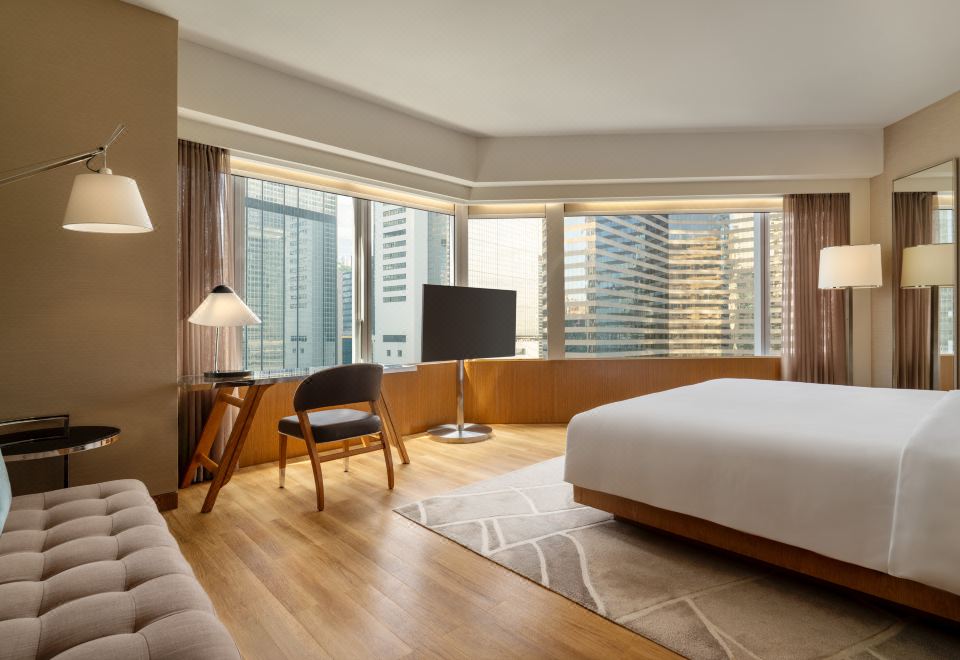 花園景觀大型特大床客房