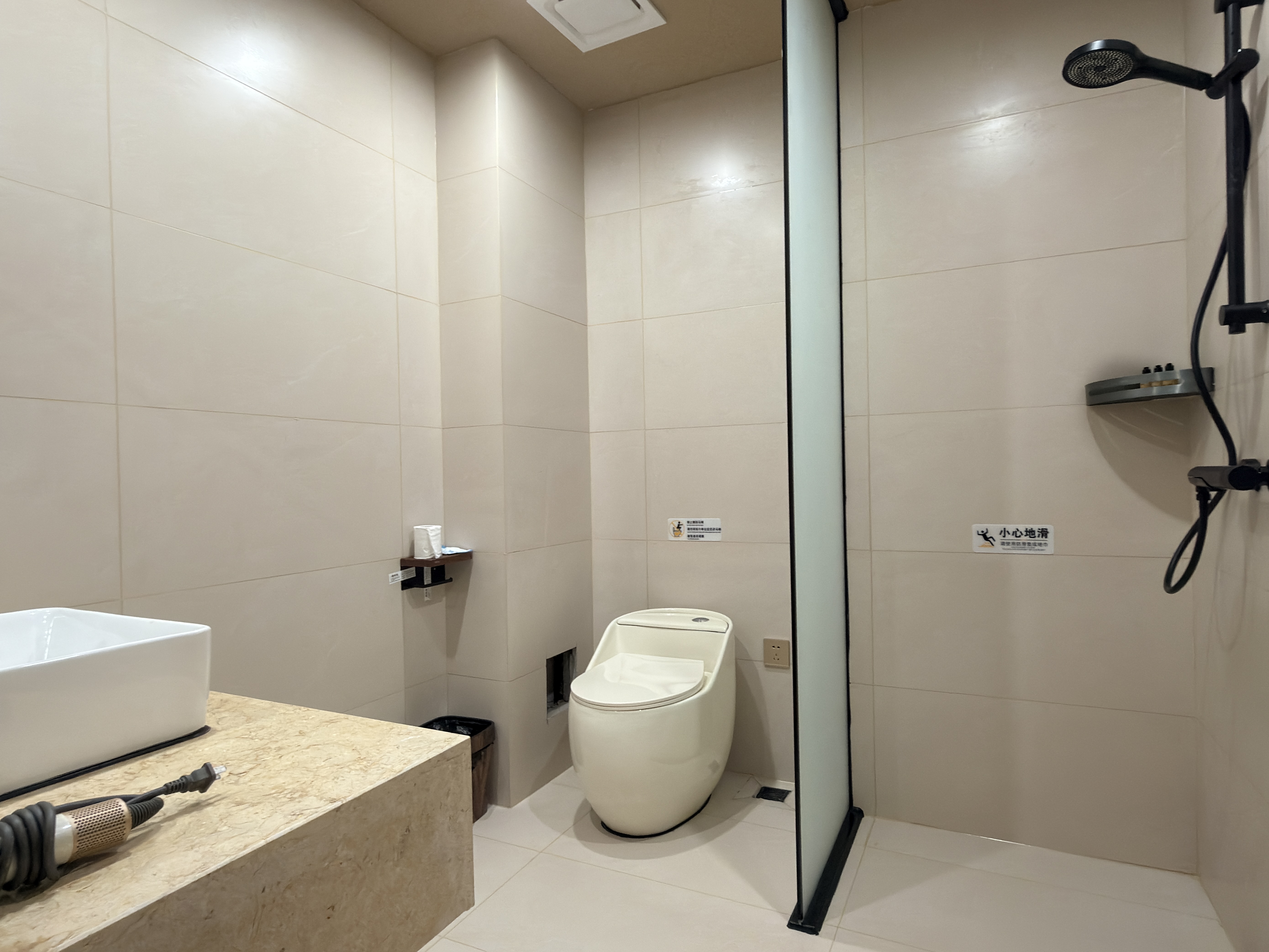 街景 静谧舒适双床房