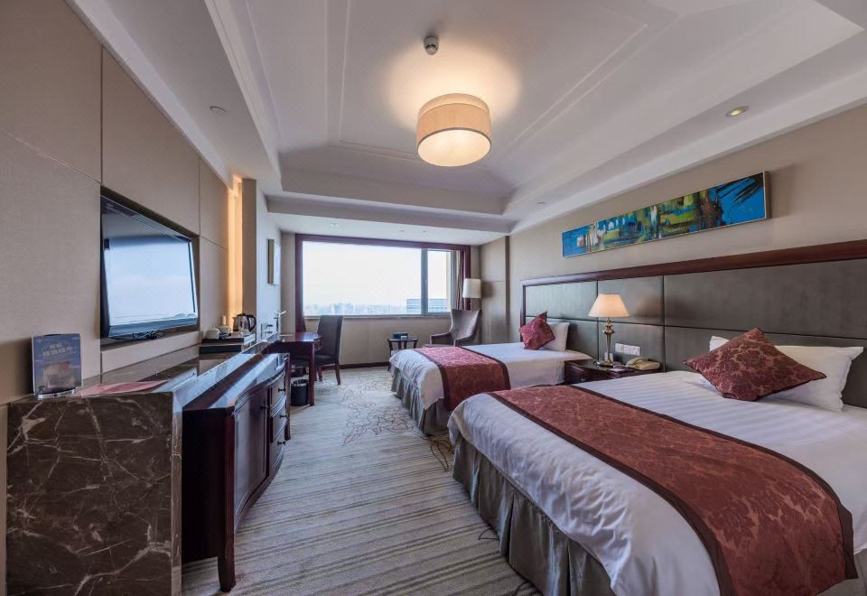 天际高级双床房