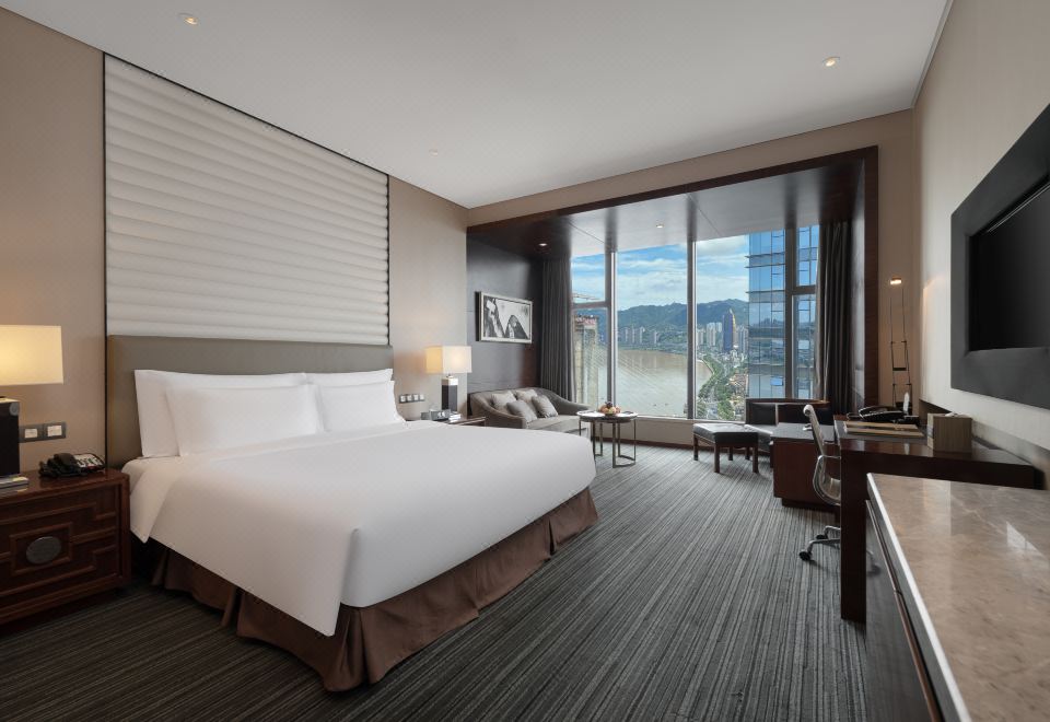 【长江国际景观】豪华江景大床房