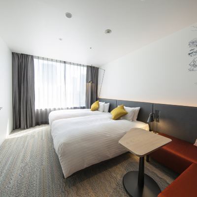 洗面所付きスーペリアツインルーム(禁煙) ホテルインターゲート大阪 梅田 クーポン