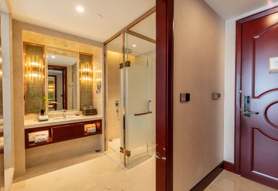 豪华双床房（乾湿分离+全景落地窗）