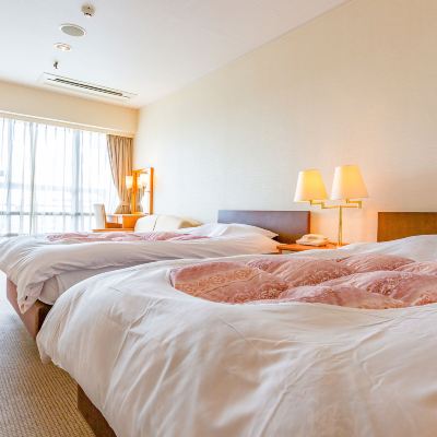 【禁煙】スタンダードツイン内風呂あり(山側) 大江戸温泉物語 箕面観光ホテル クーポン