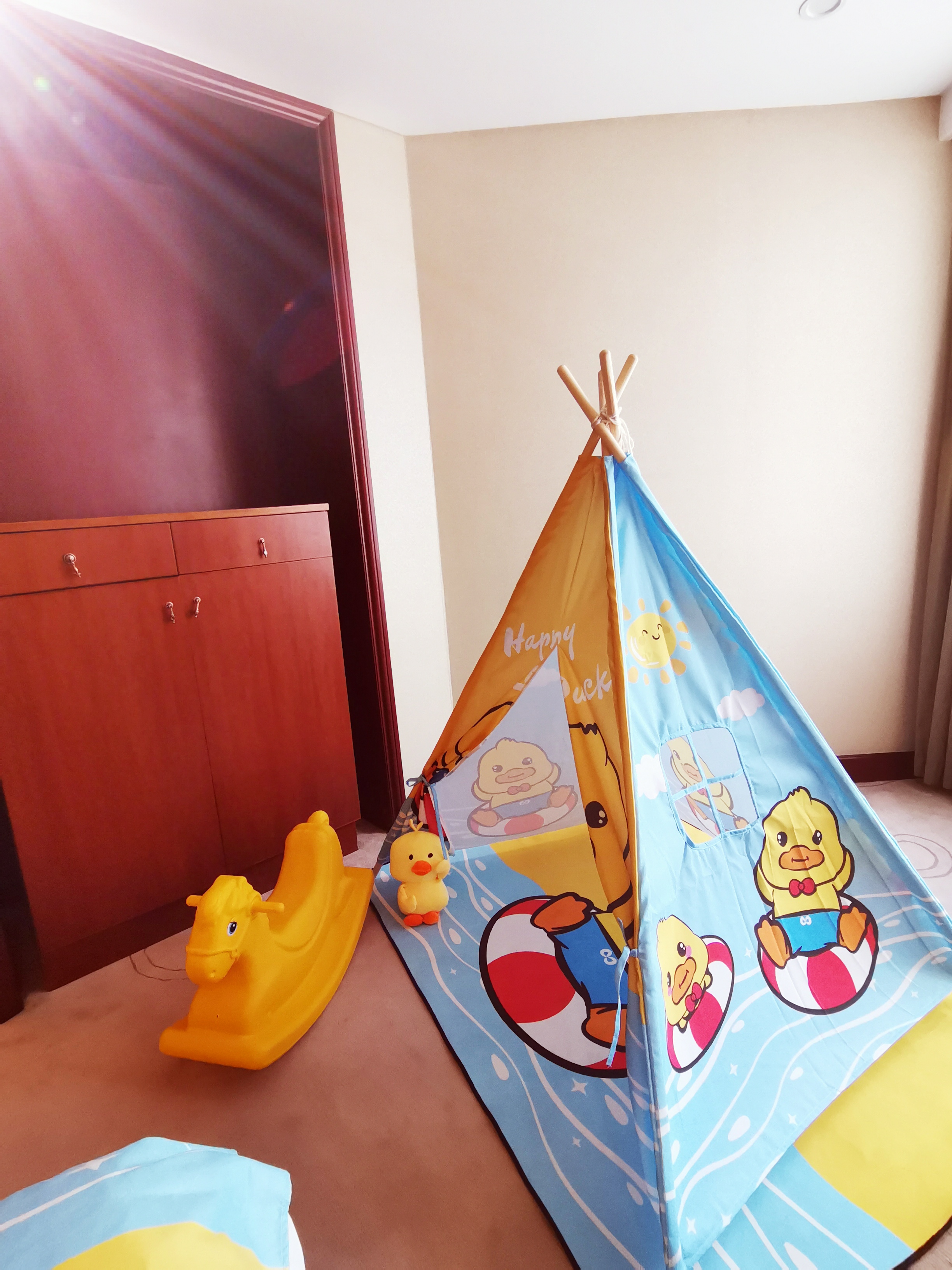 主题亲子三人套房