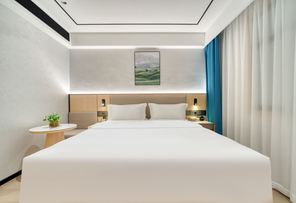 Sunset Small Building Big Bed Room [intelligent Voice Guest Control Small Degree &4K TV With Member Projection Screen & Smart Toilet & Dry And Wet Separation]