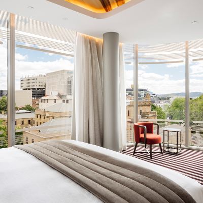 Panoramic King, Guest room, 1 King, City view The Tasman, a Luxury Collection Hotel, Hobart Promo Code