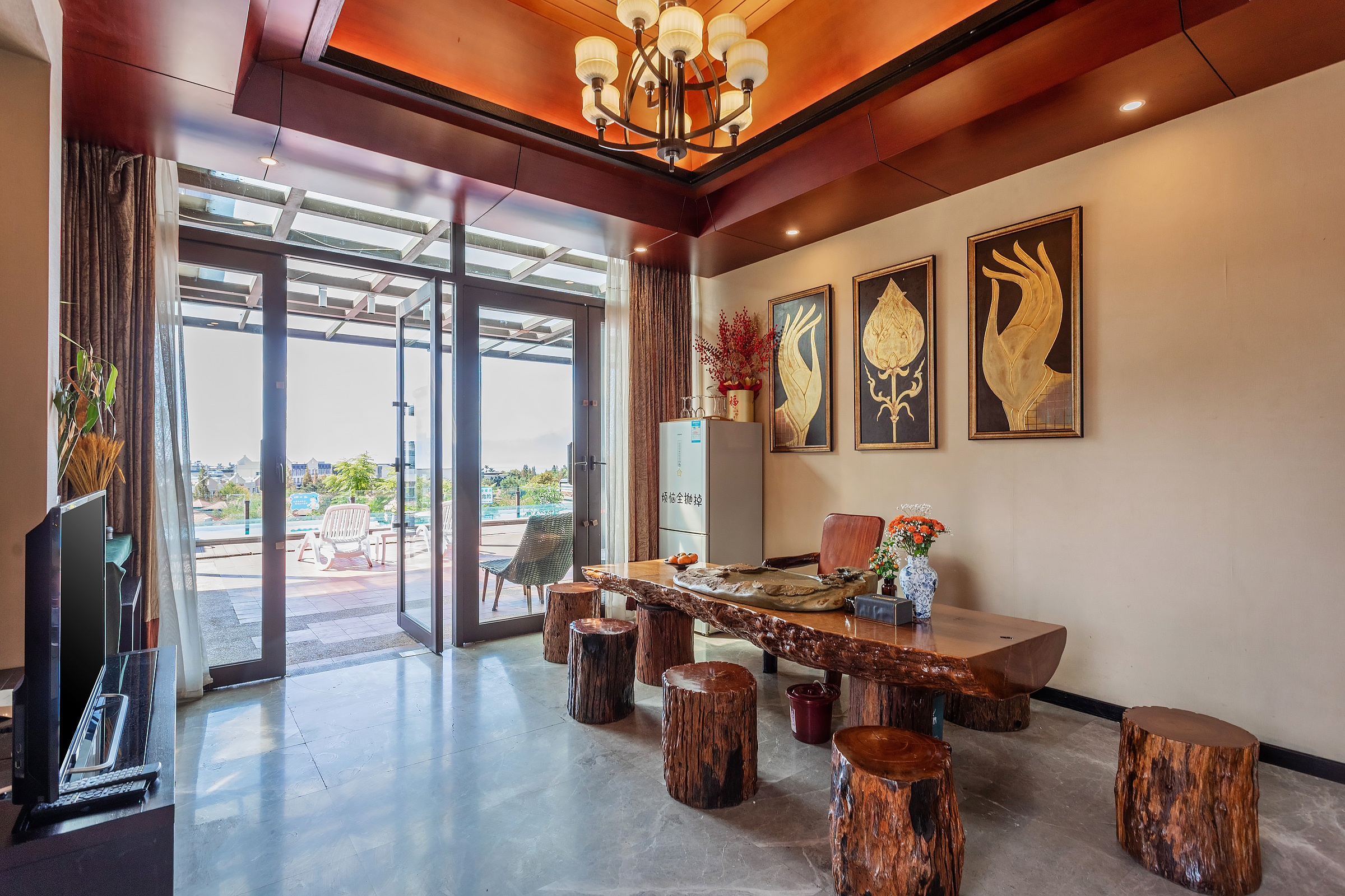 湖景私家泳池别墅·三卧