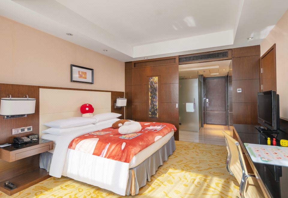 蘑力企鹅亲子大床房