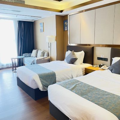 陽光豪華雙床房【室外花園+記憶枕+飯店公區自助洗衣房】 深圳凱諾雅飯店（寶安國際機場T3航廈固戍地鐵站店）優惠