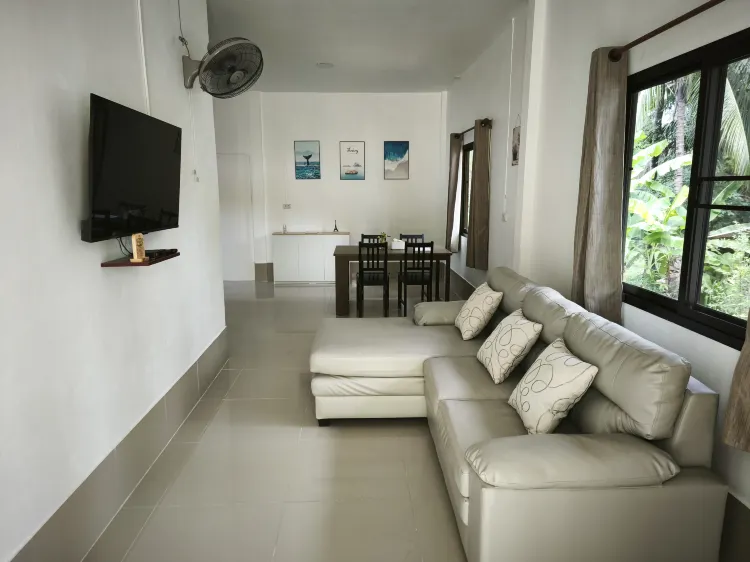 ห้องจูเนียร์สวีทพร้อมวิวสวน