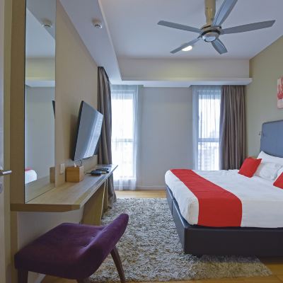 一卧室套房 - 雙子塔樓，享有泳池景緻 蘇珊娜武吉錫蘭套房公寓優惠