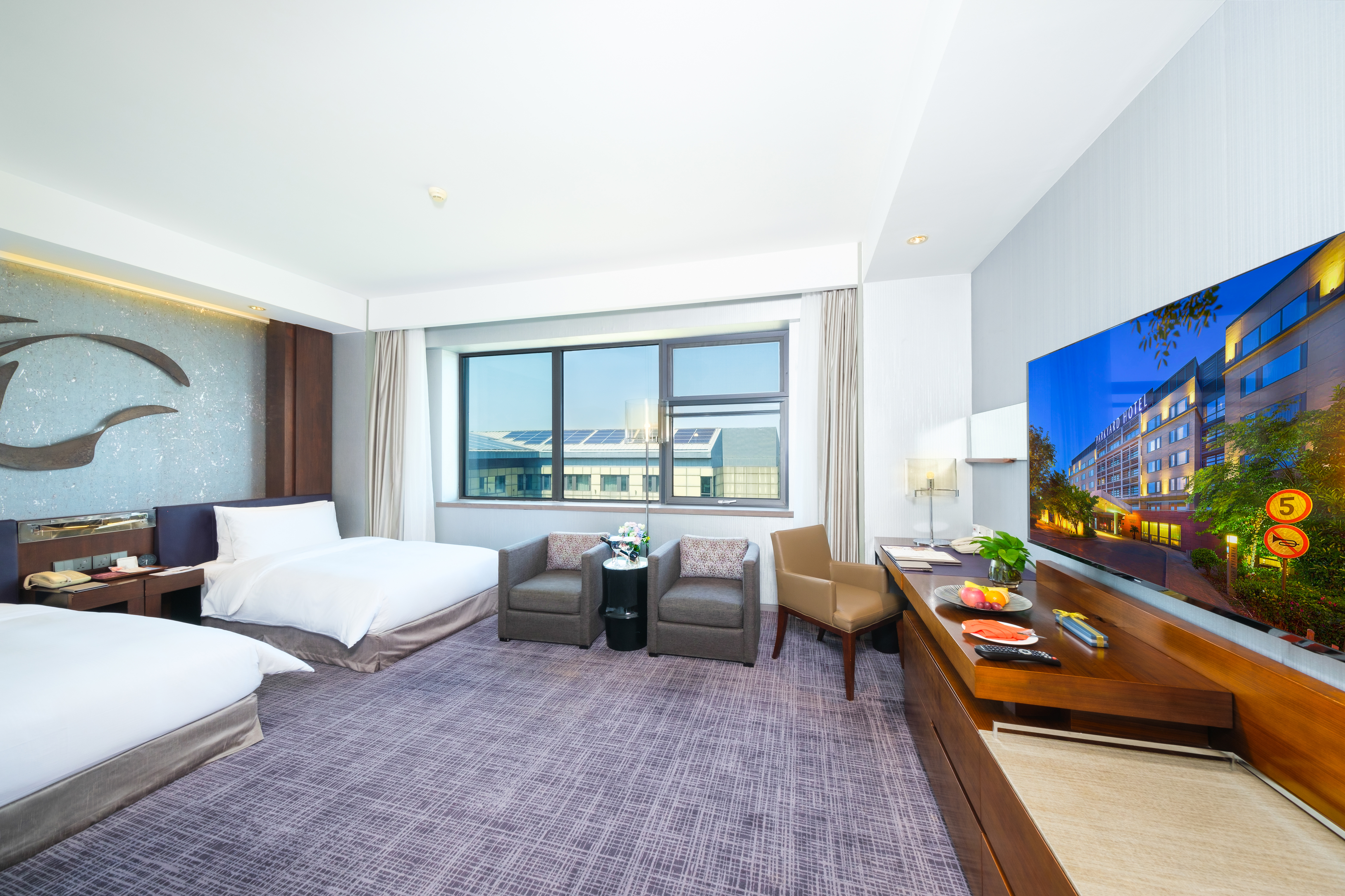 豪华花园房-双床