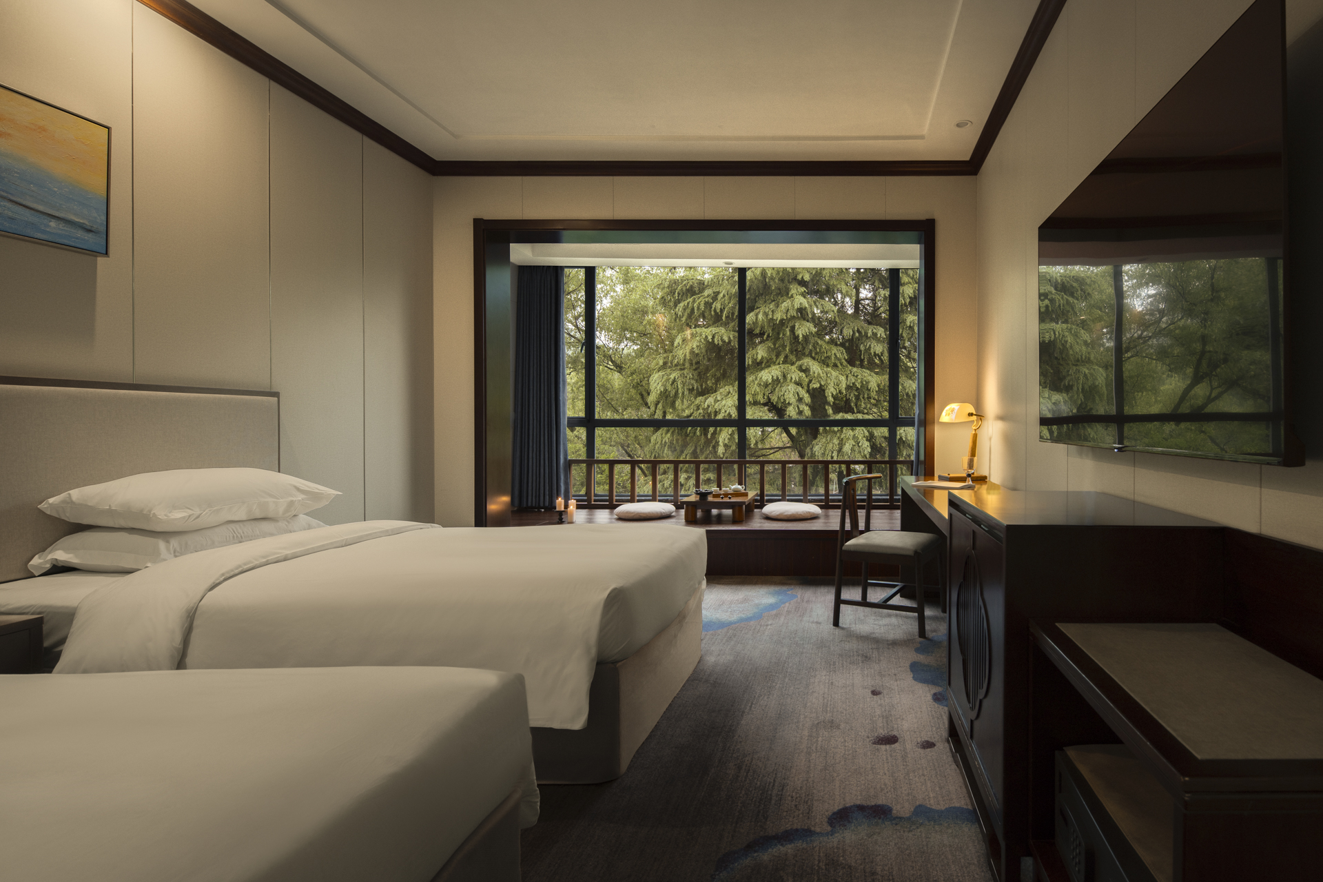 Building 1 豪華榻榻米雙床房