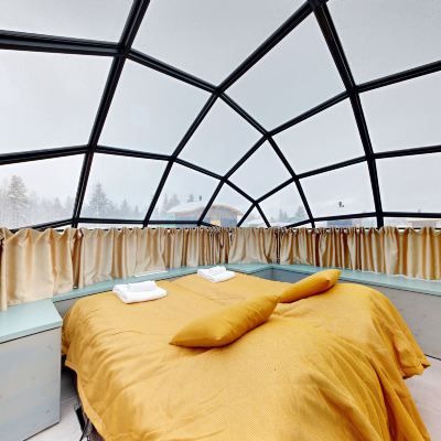 West Small Glass Igloo With Shower And Sauna Kakslauttanen Arctic Resort Promo Code