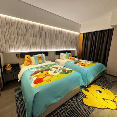 奶龍親子主題雙床房 慈溪萬達美華飯店優惠