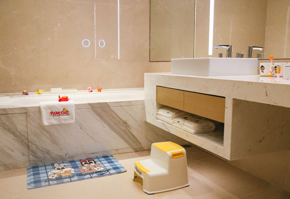 小黃鴨主題大床房