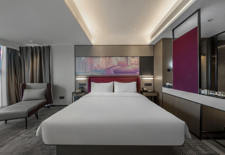 行政大床房（手機電視投屏+歡樂Minibar）