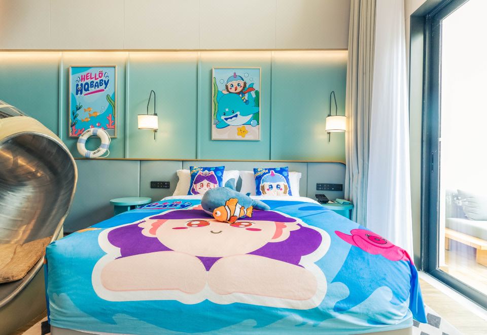 海泉寶貝主題温泉親子複式房（MINI吧+乳膠枕+私湯）