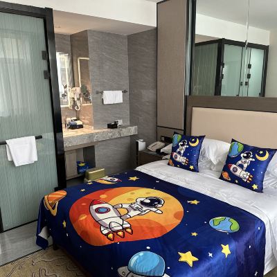 親子大床套房 華聯賓館（蘭州大學火車站店）優惠