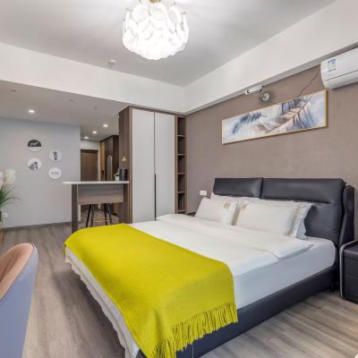 投影影音大床房-洗衣機 西安喜滿客飯店（高鐵北站店）優惠